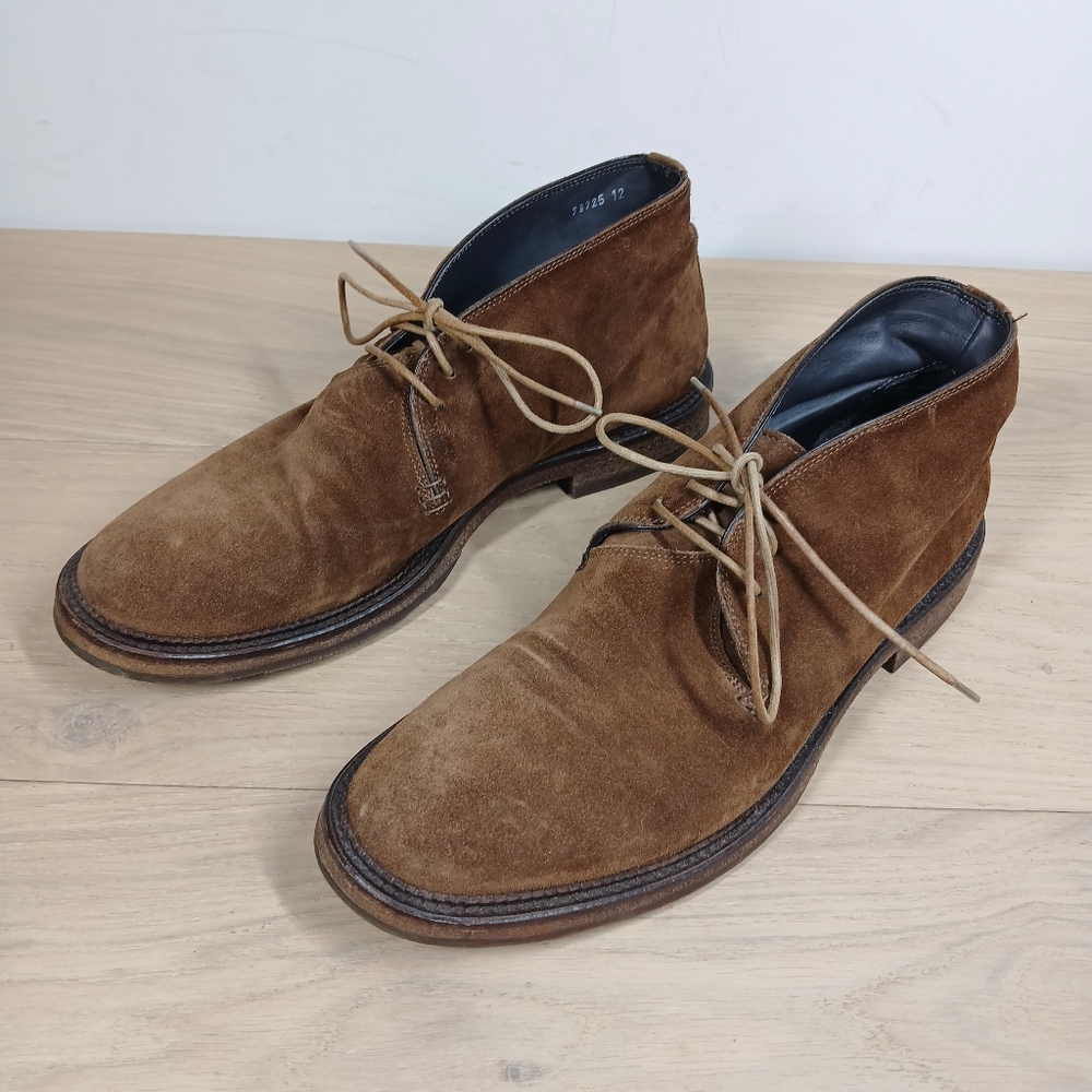 To Boot New York Adam Derrick Brown Leather Lace-Up Ankle Boots 1445 - Picture 13 of 14